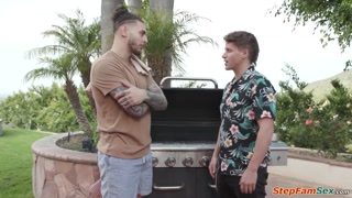 Lexi Lore's sweet ass gets filled by Jay Romero while he fucks her tight pussy in an unforgettable anal threesome